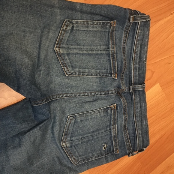 rag and bone distressed zipper capri jeans 25 - Picture 9 of 10